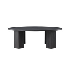 ebuy24 Juno salontafel Ø120cm zwart.