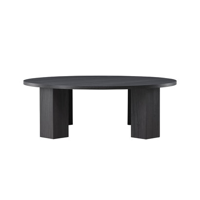 ebuy24 Juno salontafel Ø120cm zwart.