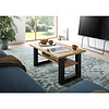 ebuy24 Seattle salontafel 90x50 cm 1 plank eiken decor.