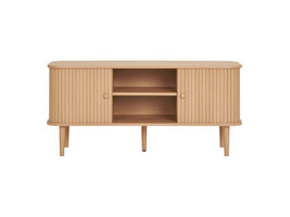 ebuy24 Nikko TV-meubel 2 deuren vuren natuur.