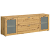 ebuy24 Xeno TV-meubel 2 laden 2 deuren eiken decor.