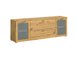 ebuy24 Xeno TV-meubel 2 laden 2 deuren eiken decor.