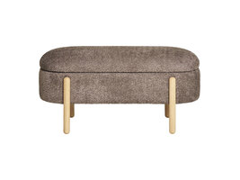 ebuy24 Branca bank Met opberging bruin.