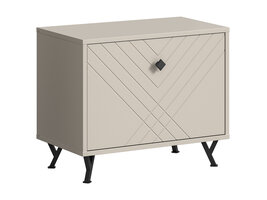 ebuy24 Notes bank 1 klepdeur mat beige.