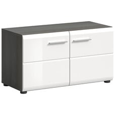 ebuy24 Salsa bank 2 deuren wit hoogglans.