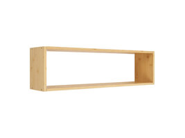 ebuy24 Ember Wandplank 70x15x19,5cm natuur.