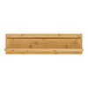ebuy24 Ember Wandplank 45x10x12cm natuur.