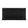 ebuy24 Lille Wandplank 40x18x18cm zwart.