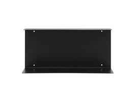 ebuy24 Lille Wandplank 40x18x18cm zwart.