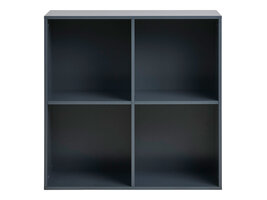 ebuy24 Horne Wandplank 69x30x69cm donkergrijs.