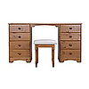 ebuy24 Nilon kaptafel incl. kruk 8 laden kers dekor.