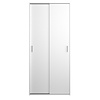 ebuy24 Space kledingkast 176x78x49cm, 2 schuifdeuren wit.
