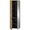 ebuy24 Canu kledingkast 1 deur eiken decor, spiegel.
