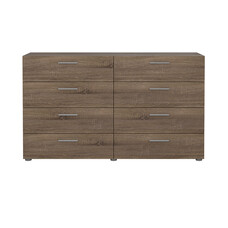 ebuy24 Pepe kommode 8 lades truffel decor.