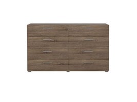 ebuy24 Pepe kommode 8 lades truffel decor.