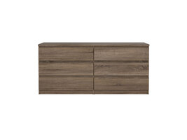 ebuy24 Naia kommode 6 lades truffel decor.