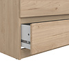 ebuy24 Naia kommode 6 lades eiken decor.