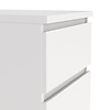 ebuy24 Naia kommode 5 lades wit.