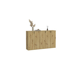 ebuy24 ProjektX kommode 2+2+1 deuren 5 deuren eiken decor.