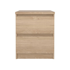 ebuy24 Naia nachtkastje 2 lades eiken decor.