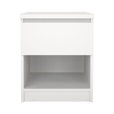 ebuy24 Naia nachtkastje 1 lade, 1 plank wit.