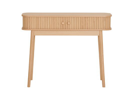 ebuy24 Nikko sidetable 2 deuren vuren natuur.