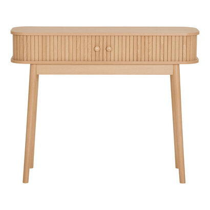 ebuy24 Nikko sidetable 2 deuren vuren natuur.