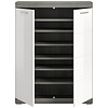 ebuy24 Scout schoenenkast 2 deuren wit hoogglans.