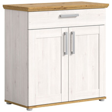 ebuy24 Verona schoenenkast 1 lade 2 deuren lariks decor.