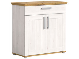 ebuy24 Verona schoenenkast 1 lade 2 deuren lariks decor.