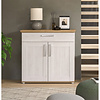 ebuy24 Verona schoenenkast 1 lade 2 deuren lariks decor.