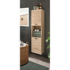 ebuy24 Boston kolomkast 2 deuren 1 vak eiken decor.
