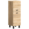 ebuy24 Boston badkamerkast 2 deuren eiken decor.