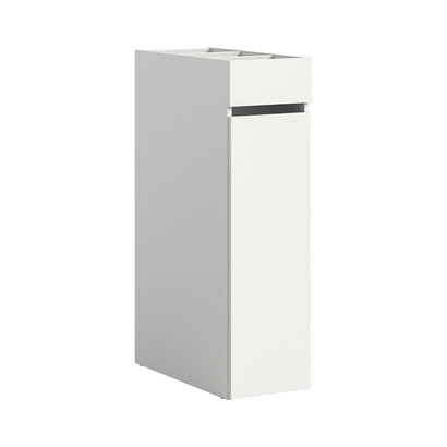 ebuy24 Free badkamerkast 1 lade 3 vakken wit.