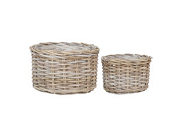 ebuy24 Kalak Manden set van 2 natuur.