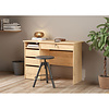 ebuy24 FunctionPlus bureau 1 plank, 4 lades eiken decor.