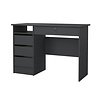 ebuy24 FunctionPlus bureau 1 plank, 4 lades matgrijs.