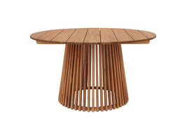 ebuy24 Lorca tuintafel Ø120cm natuur.