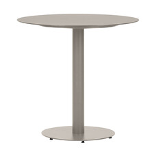 ebuy24 Hector tuintafel Ø70 cm grijs.