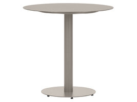 ebuy24 Hector tuintafel Ø70 cm grijs.