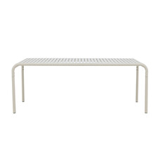 ebuy24 Borneo tuintafel beige.