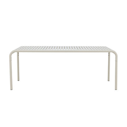 ebuy24 Borneo tuintafel beige.