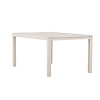 ebuy24 Capo tuintafel met uittrek 160/240 cm beige.