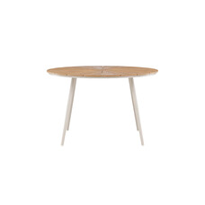 ebuy24 San Vito tuintafel Ø120cm beige.