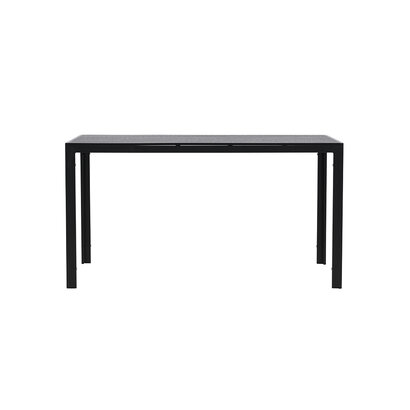 ebuy24 Mirko tuintafel zwart.