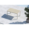 ebuy24 Mirko tuintafel beige.