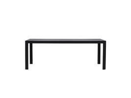 ebuy24 Mirko tuintafel zwart.