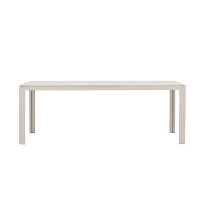 ebuy24 Mirko tuintafel beige.