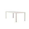 ebuy24 Mirko tuintafel beige.
