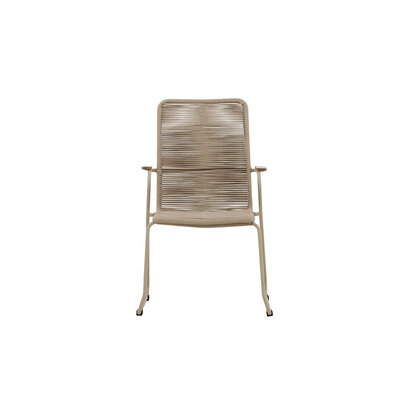 ebuy24 Bois tuinstoel beige.